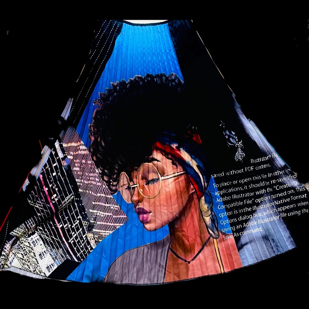 Melanin Queen Skirt.